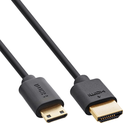 Inline Cable Slim Ultra High Speed HDMI Am/Cm (mini) 8K4K Black 1M — image 1
