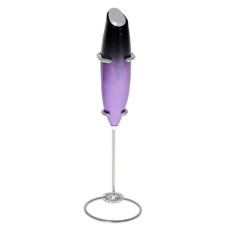 Adler Ad 4499 Espumador Leche With Stand Black Purple