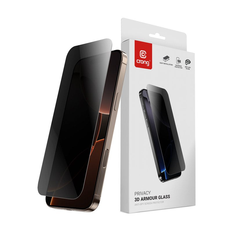 Tempered Glass Prywatyzujace Privacy 3D Armour Glass Iphone 17 Pro Max. / 16 Pro Max.