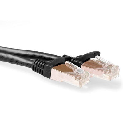 Black 7 Meter SFTP CAT.6A Patch Cable Snagless With RJ45 Connectors — image 1