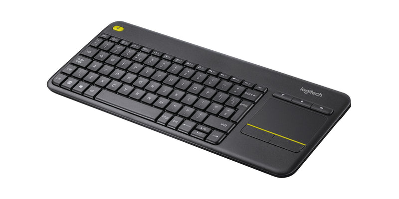 Logitech Keyboard Italian K400 Plus TV RF Wireless QWERTY Black