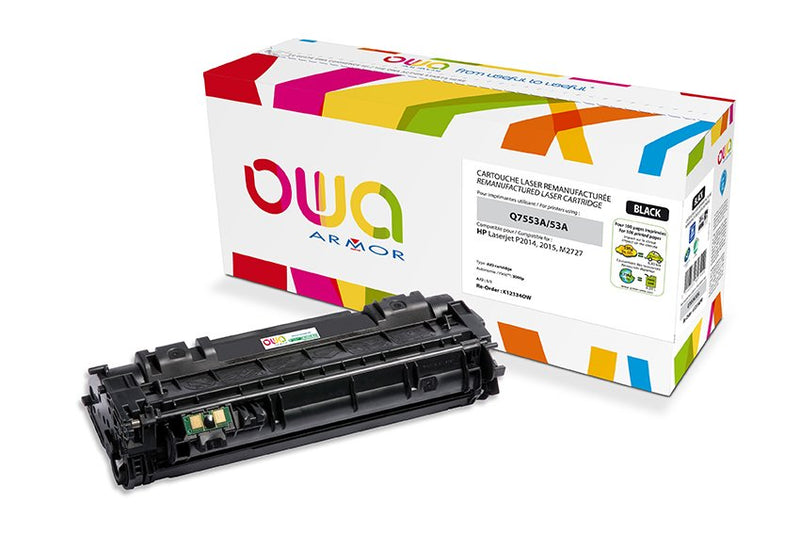 Armor Toner Black HP Laserjet P2015 Q7553A Std