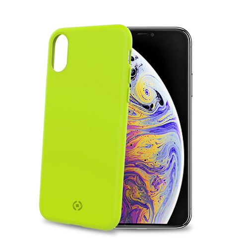 Celly Shock Case For Iphone Xs Max. 16,5CM (6.5) Yellow — image 1