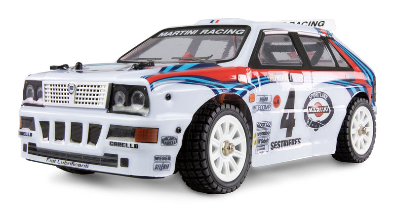 Amewi Lancia Delta Hf Model Controlado Radio Car Rally Motor Eléctrico 1:14