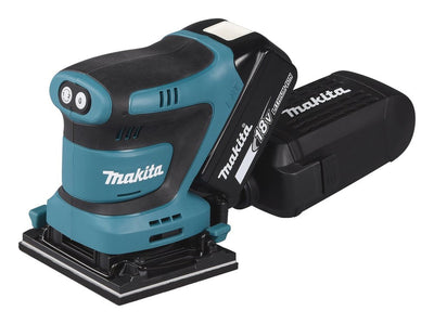 Makita Lijadora DBO480Z Laptop Lijadora Rotorbital 14000 Opm Black Blue 210W — image 1