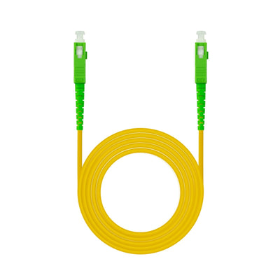 Nanocable Cable Fibre Sc/Apc-sc/Apc Monomodo Lszh 2M - Yellow — image 1