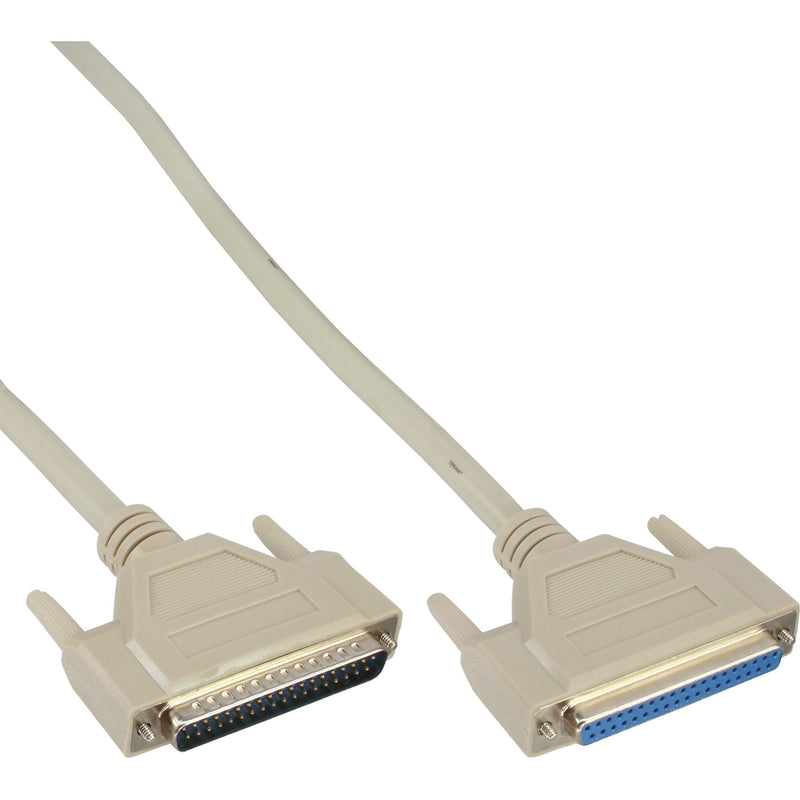 Inline Cable Extensión Serie Moldeado DB37 Male a Female Directo Grey 2M