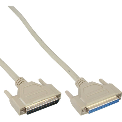 Inline Cable Extensión Serie Moldeado DB37 Male a Female Directo Grey 3M — image 1