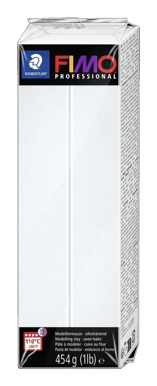 Fimo Staedtler Professional 8041 Arcilla - White 454G — image 1