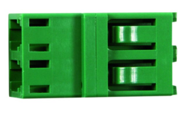Telegärtner J08071A0004 Adapter Fibre Optic Lc/Apc 1 Pieces Green