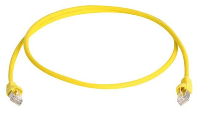 Telegärtner Network Cable SFTP CAT.6A Yellow 2,0M — image 1