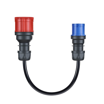 Adapter Go- And Gemini Flex 11KW, Cee Red Power Trifásica 16A Cee Blue 16A Black 30CM) CH-04-31 — image 1