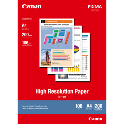 Canon Hr 101 Na 4, 200 Hojas 106G Paper — image 1