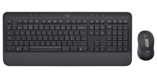Logitech Keyboard (danés, Finlandés, Noruego, Sueco) Signature MK650 Combo Mouse Included RF Wireless + Blueto — image 1