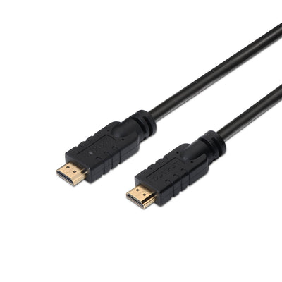 Aisens HDMI Cable V2.0 Premium High Speed/ Hec 4K@60HZ 18Gbps With Repetidor - a/m-a/M - 15M - Black — image 1