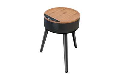 Fan Heater Desk Henry Black/Wood 2000W 86545 — image 1