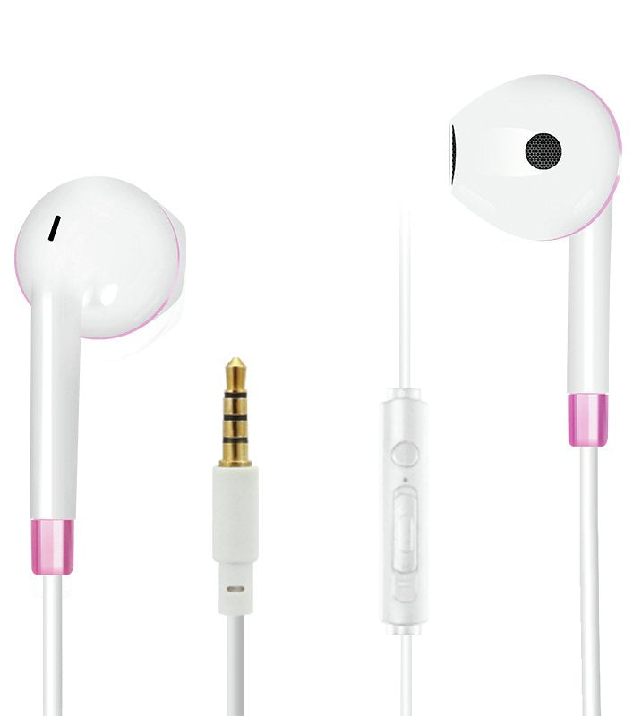 2GO In-ear Mereo-auriculares Comfort - White/Pink