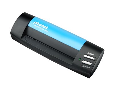 Plustek Mobileoffice S602 1200 X 1200 DPI Scanner Cards Visita Black Blue A6 — image 1