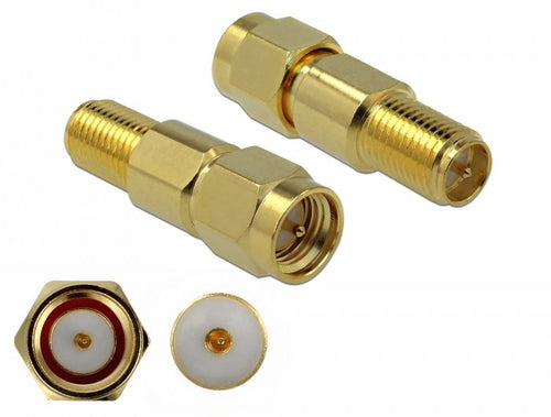Delock Adapter Sma Male a Rp-sma Female 3GHZ — image 1
