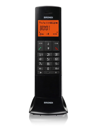 Brondi Lemure Phone Dect Identificador Llamadas Black — image 1