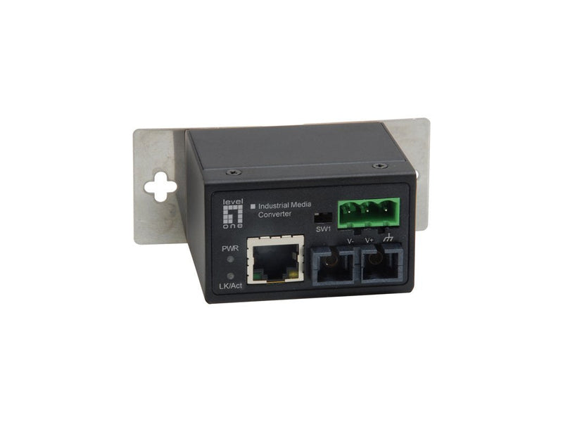 Levelone IEC-4002 Convertidor Medio 100 Mbit/S Multimode Black