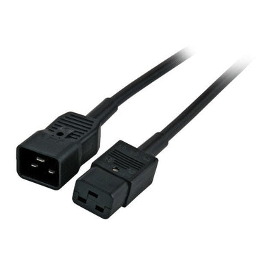 EFB Elektronik EK519.1 Cable Power Black 1M C20 Acoplador C19 Acoplador — image 1