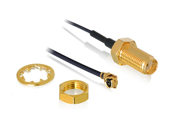 Delock Cable Antenna Sma Female Am Einbau Mhf /U.FL-LP-088