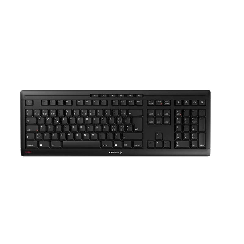 Cherry Stream Wireless Keyboard Ch Black