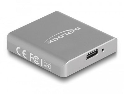 Delock Reader 91006 Card Grey Card Reader Aluminium Sd, Grey 10000 Mbit/S, Aluminium 41MM, 45MM — image 1