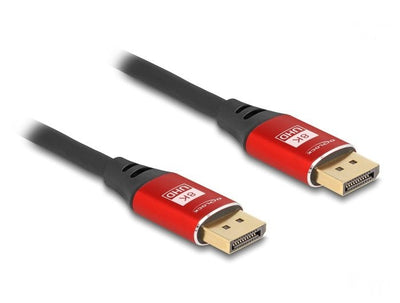 Delock Cable DisplayPort 8K 60 HZ 5M Red Metall — image 1
