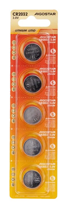 Battery Button CR2032 3V 5 Units