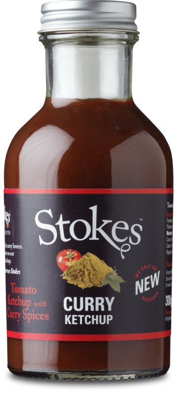 Stokes Sauces Salsa Ketchup Curry, 690624 — image 1