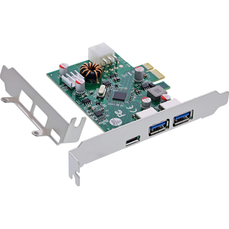 Inline® 2x Usb-a, 1x USB-C 3.2 GEN.1 Host Controller Pcie, PD 3.0, 6PIN Power