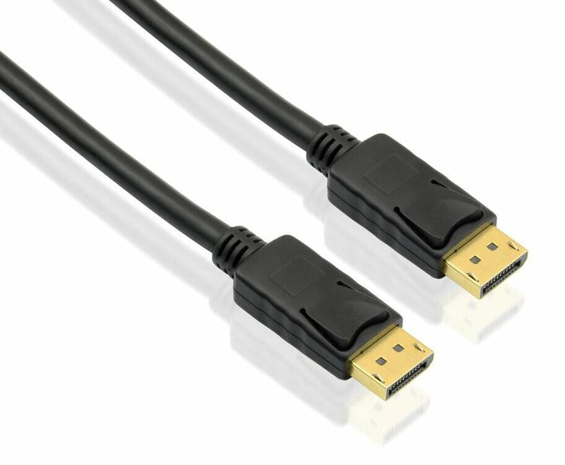 Helos Cable DisplayPort Male/Male 4K 3,0M, Black