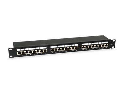 Patch Panel 24 Ports Categoria 6 Apantallado Colour Black — image 1
