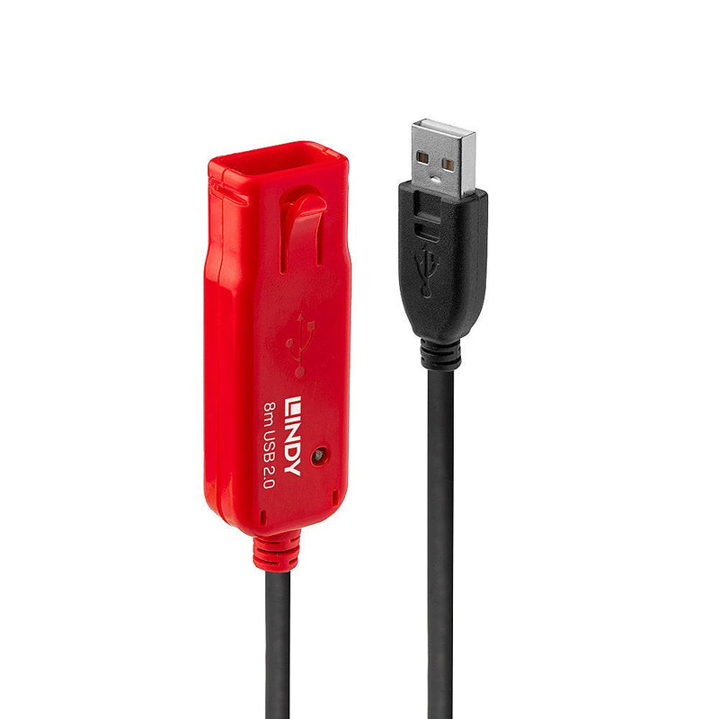 Lindy USB 2.0 Aktiv-verlängerung Pro 8M