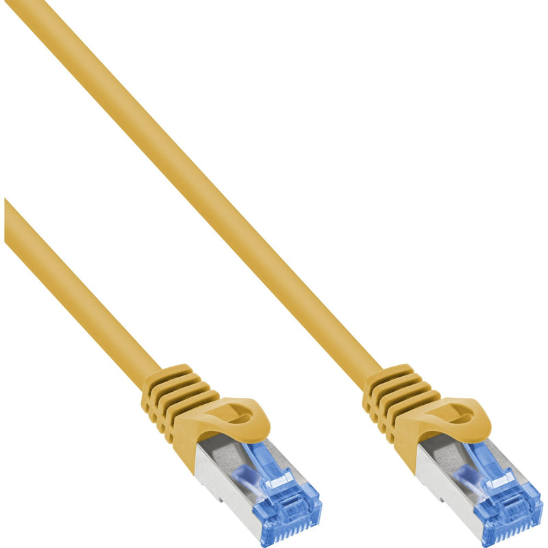 Inline® Patch Cable CAT.6A, S/FTP, Tpe (lszh), Cca, Yellow, 1M