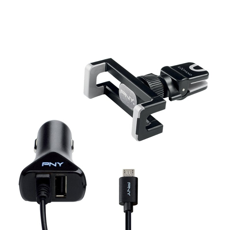 Pny Road Kit ( Stand + Charger Double + Dual Cable
