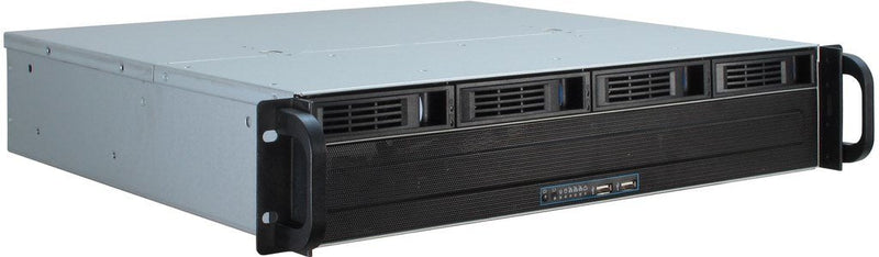 PC Case Inter-tech 48.3CM Ipc 2U-2404S 4HE Storage