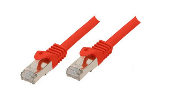 Shiverpeaks RJ45 Network Cable S FTP, CAT.7 Lszh 50M Red