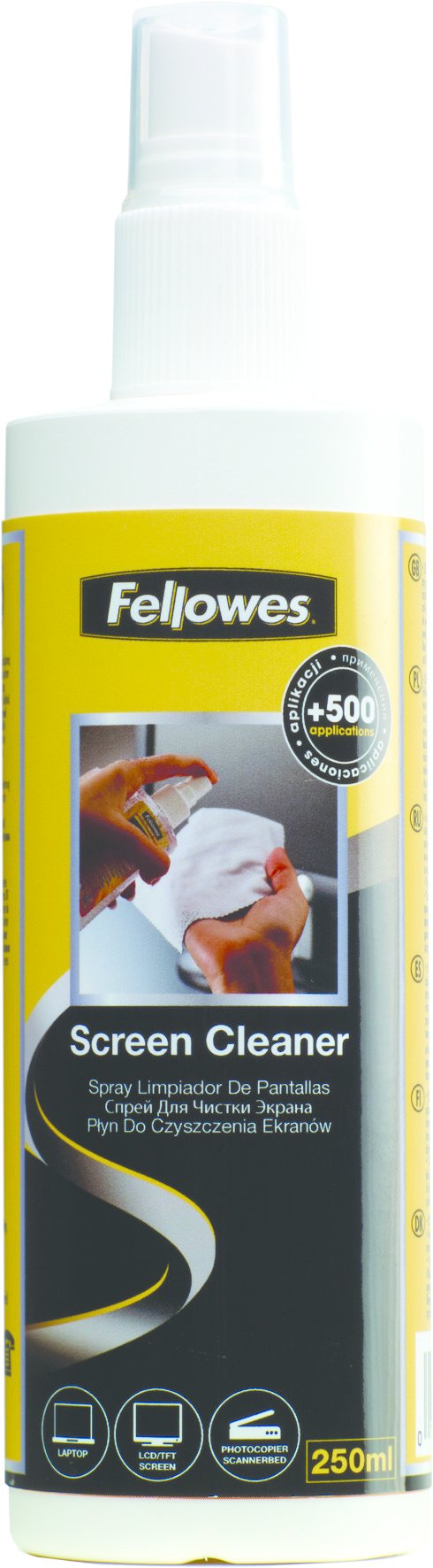 Fellowes 9971806 Kit Cleaning Computadora Pulverizador Cleaning Equipos LCD/TFT/Plasma 250ML