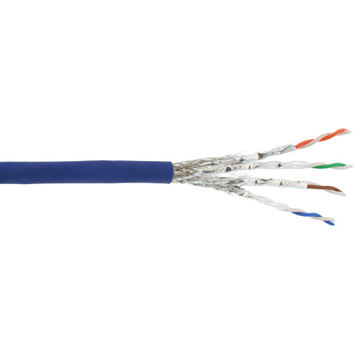 Inline Network Cable S/FTP Pimf CAT.6A Libre Halógenos 500MHZ Blue 100M — image 1