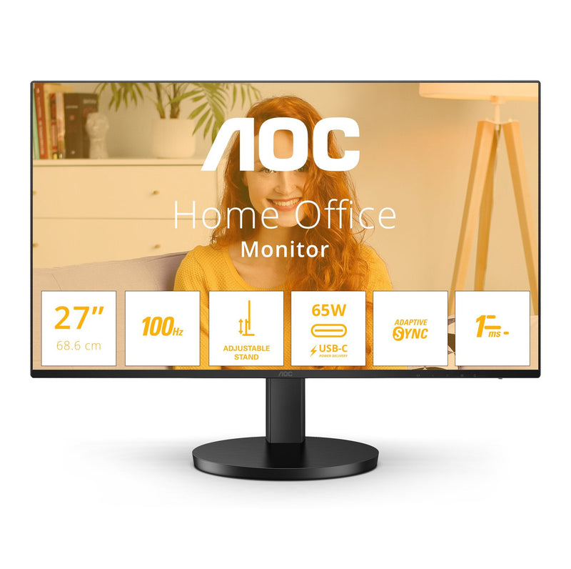 Aoc 68,6CM 27 Q27B3CF2 16:09 HDMI + USB-C IPS Lift Negro Retail
