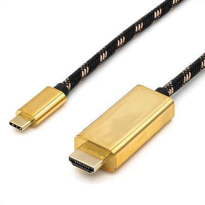 Roline Gold USB Type-c - HDMI Cable Adapter M M, 2M — image 1