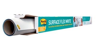 Post-it Easy Erase Whiteboard Adhesiva - Forma Rectangular - 91.4X121.9CM - White — image 1