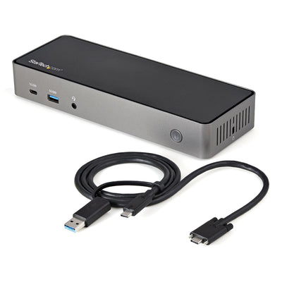 StarTech.com Docking Station USB-C USB-A 3XDP HDMI — image 1