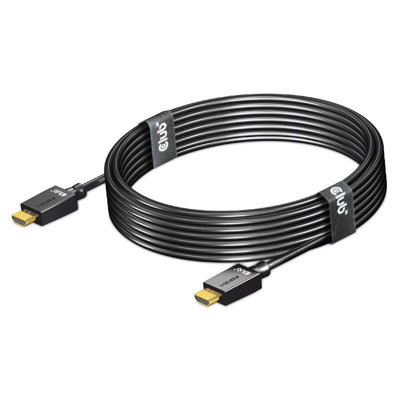 HDMI Cable CLUB3D, Speed Ultra High 4K120HZ, 8K60HZ Cable 48Gbps (m / M), 26AWG, 4M