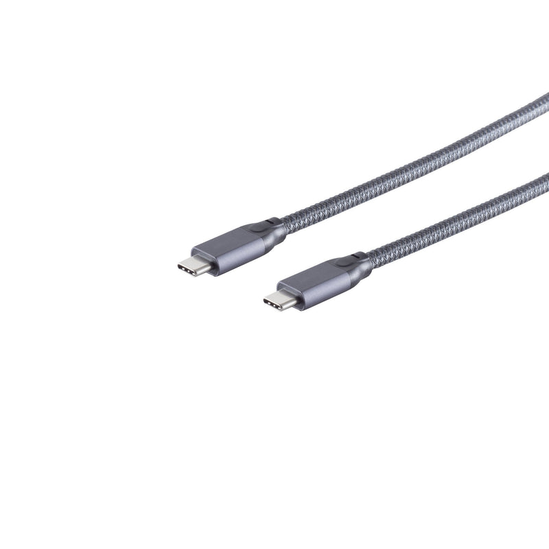 USB-C (st-st) 3.2 GEN.2 1,5M Grey