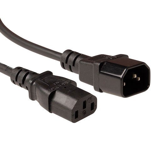 Powercord Lszh C13 - C14 Black 5M