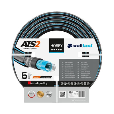 Cellfast Hose Irrigation 6 Capas Hobby ATS2 25MM X 25M — image 1